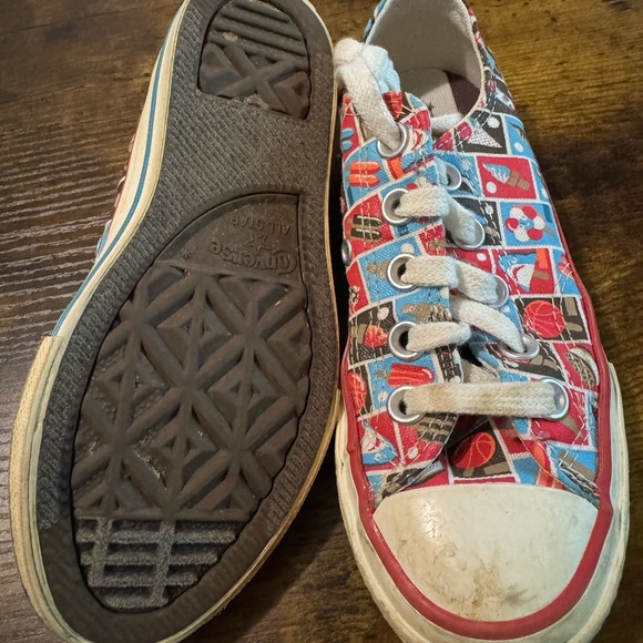 Colorful Ice Cream Pattern Converse - Picture 3 of 4